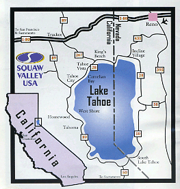 Squaw Valley Map